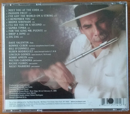 Dave Valentin - World On A String vinyl record, CD (Mint (M)) | Lulo Records