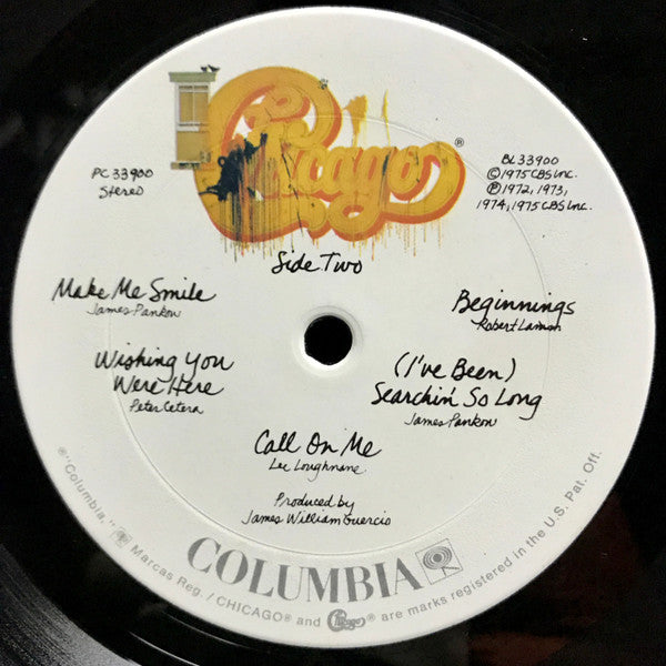 Chicago (2) : Chicago's Greatest Hits (LP, Comp, RE)