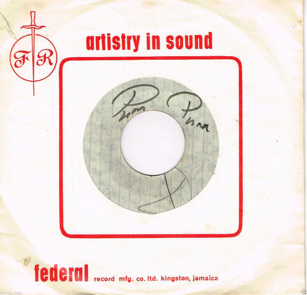 Prince Buster's All Stars : Wreck A Pum Pum / Ob La Di Ob La Da (7", Single, Promo, W/Lbl)