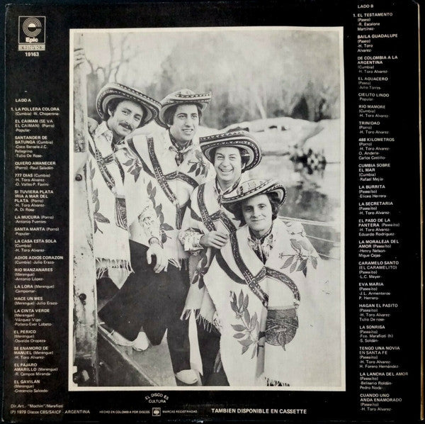 Cuarteto Imperial : Super Mosaico Imperial  (LP)