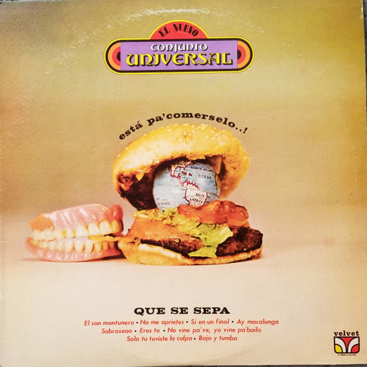 Conjunto Universal : Que Se Sepa (LP, Album)