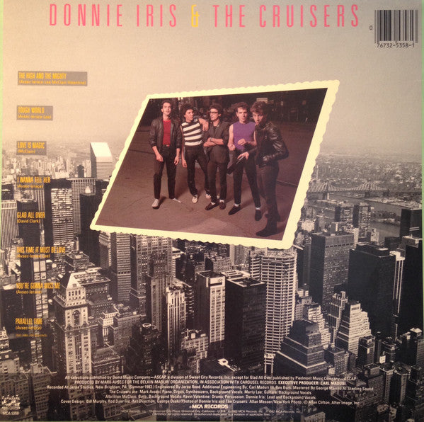 Donnie Iris And The Cruisers : The High And The Mighty (LP, Album)