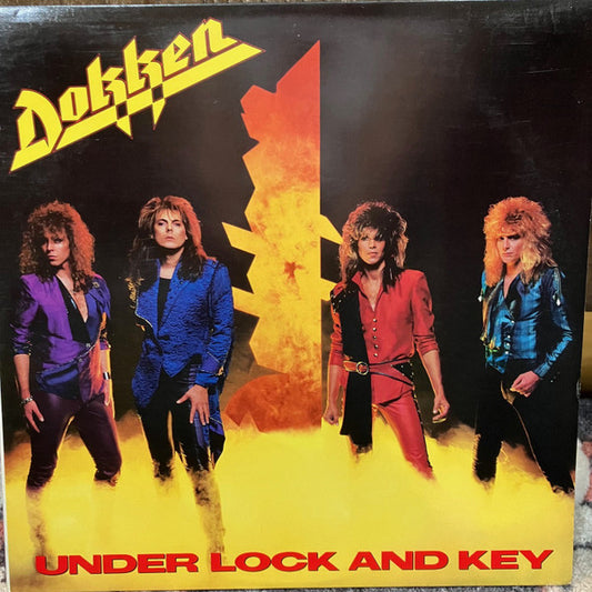 Dokken : Under Lock And Key (LP, Album, Club)
