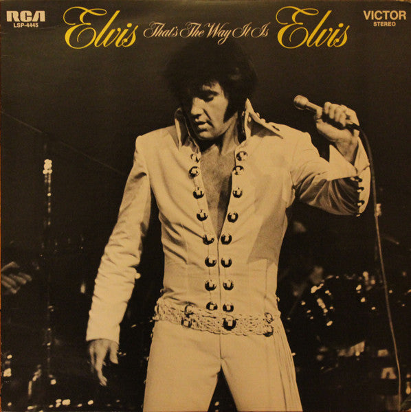 Elvis Presley : That's The Way It Is (LP, Album, RE, Bla)