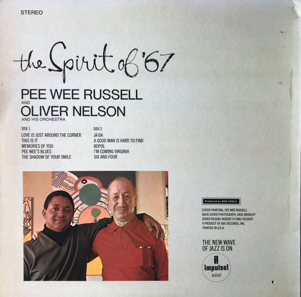 Pee Wee Russell And Oliver Nelson And His Orchestra : The Spirit Of '67 (LP, Album, Gat)