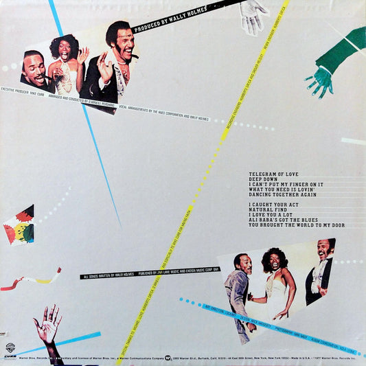 The Hues Corporation - I Caught Your Act vinyl record, LP (Near Mint (NM or M-)) | Lulo Records