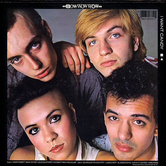 Bow Wow Wow - I Want Candy vinyl record, LP (Very Good Plus (VG+)) | Lulo Records