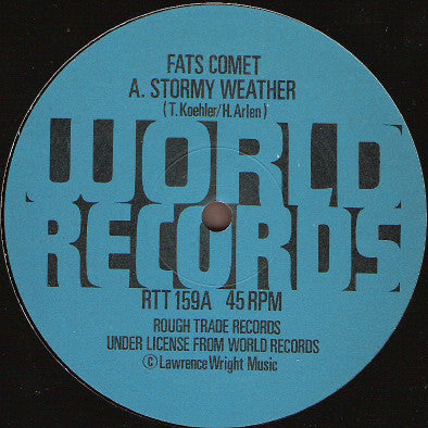 Fats Comet : Stormy Weather (12")