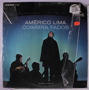 Américo Lima : Coimbra Fados (LP, Album)