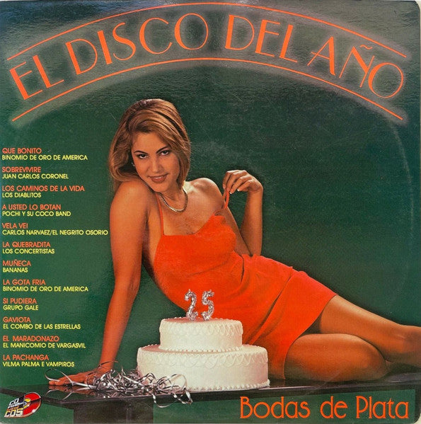 Various : El Disco Del Año - Bodas De Plata (LP, Comp)