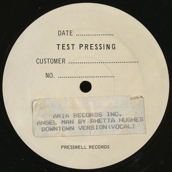 Rhetta Hughes : Angel Man (G.A.) (12", TP)