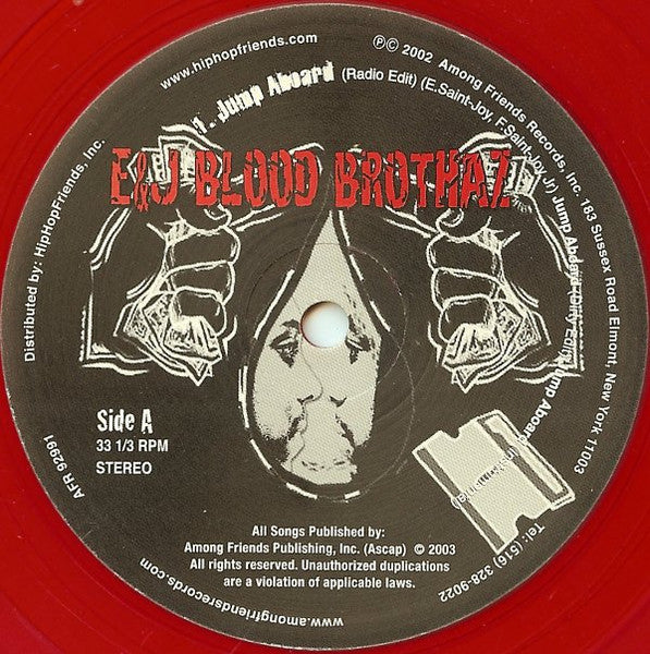 E&J Blood Brothaz : Jump Aboard (12", Red)