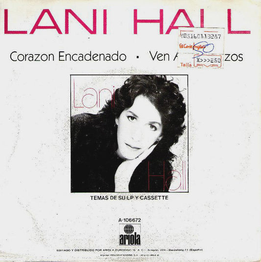 Lani Hall A Dúo Con Camilo Sesto : Corazón Encadenado (7", Single)