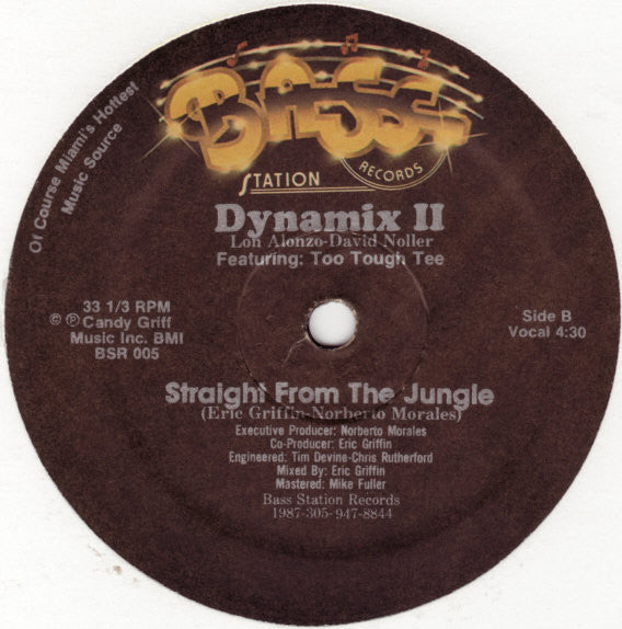 Dynamix II Featuring Too Tough Tee : Just Give The D.J. A Break (12")