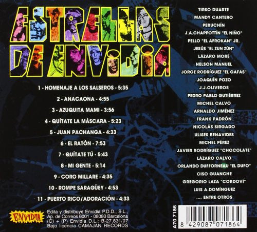Estrellas De Envidia : Homenaje A Fania (CD, Album)