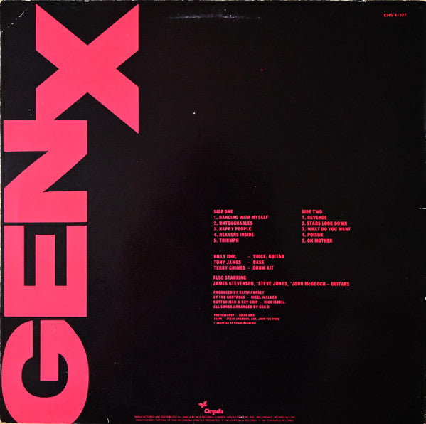 Generation X (4) : Kiss Me Deadly (LP, Album, RE)