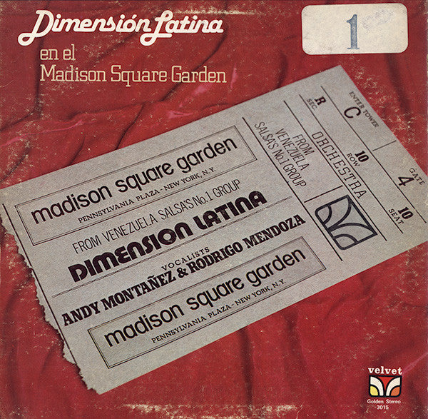 Dimension Latina : En El Madison Square Garden (LP, Album)