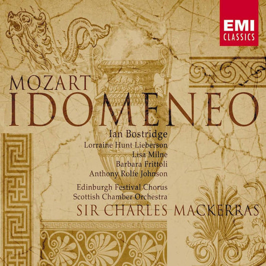 Wolfgang Amadeus Mozart - Ian Bostridge, Lorraine Hunt Lieberson, Lisa Milne, Barbara Frittoli, Anthony Rolfe Johnson, Edinburgh Festival Chorus, Scottish Chamber Orchestra, Sir Charles Mackerras : Idomeneo (3xCD, Album + Box, sli)