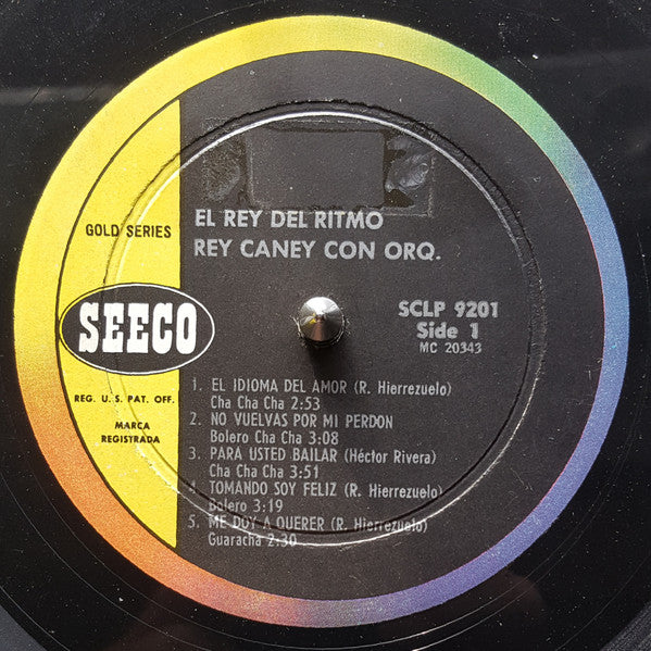 Rey Caney Y Su Orquesta : El Rey Del Ritmo (LP)