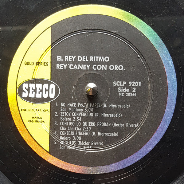 Rey Caney Y Su Orquesta : El Rey Del Ritmo (LP)