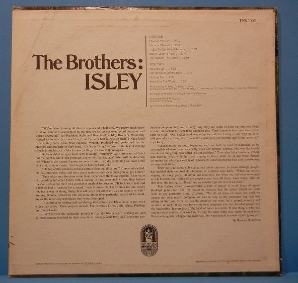 The Brothers: Isley* : The Brothers: Isley (LP, Album)
