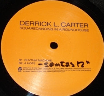 Derrick Carter : Squaredancing In A Roundhouse (2xLP, Album)