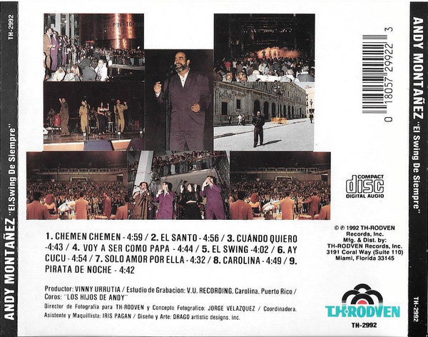 Andy Montañez : El Swing De Siempre (CD, Album)