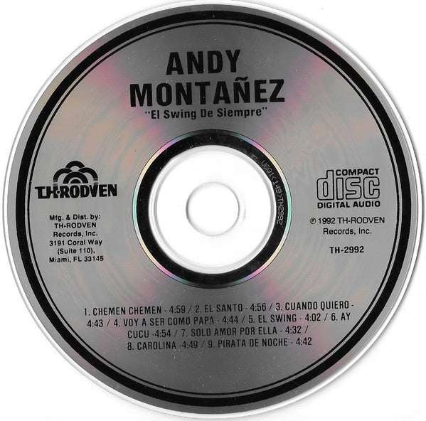 Andy Montañez : El Swing De Siempre (CD, Album)