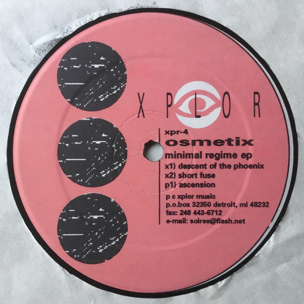 Osmetix : Minimal Regime EP (12", EP)