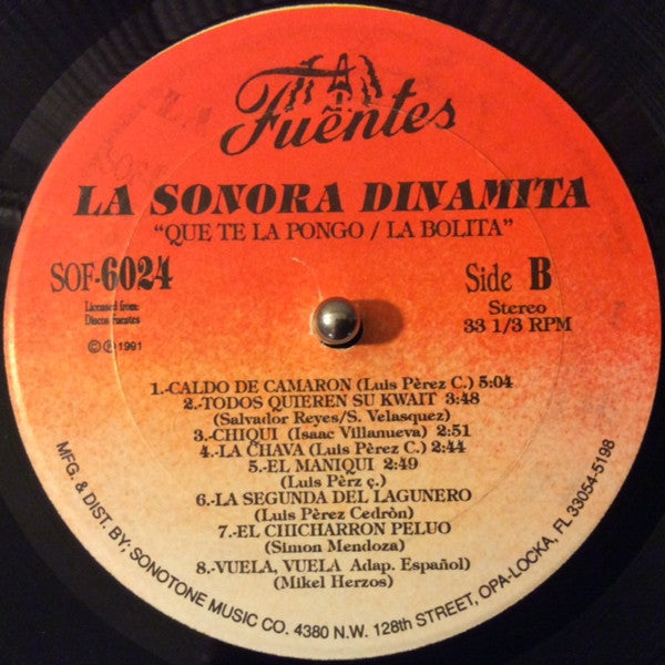 La Sonora Dinamita : La Sonora Dinamita (LP, Album)