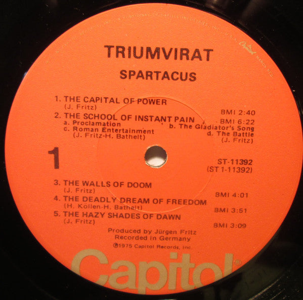 Triumvirat : Spartacus (LP, Album)