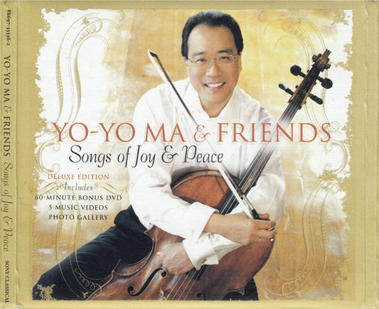 Yo-Yo Ma & Friends of Yo Yo Ma : Songs Of Joy & Peace (CD, Album, Dlx,   + DVD, NTSC)