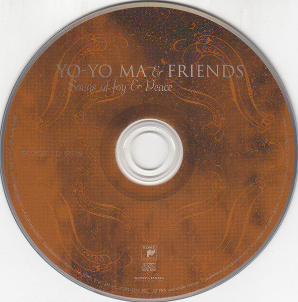 Yo-Yo Ma & Friends of Yo Yo Ma : Songs Of Joy & Peace (CD, Album, Dlx,   + DVD, NTSC)