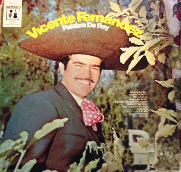 Vicente Fernandez : Palabra Del Rey (LP, Album)