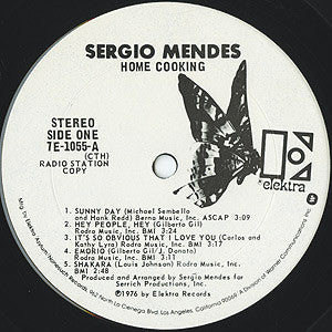 Sérgio Mendes & Brasil '77 : Home Cooking (LP, Album, Promo)