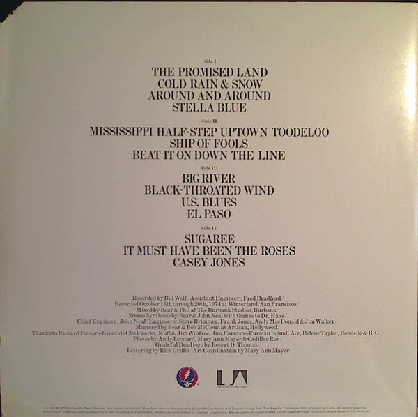 Grateful Dead* : Steal Your Face (2xLP, Album, All)