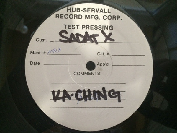 Sadat X : Ka-Ching / X-Man (12", TP)