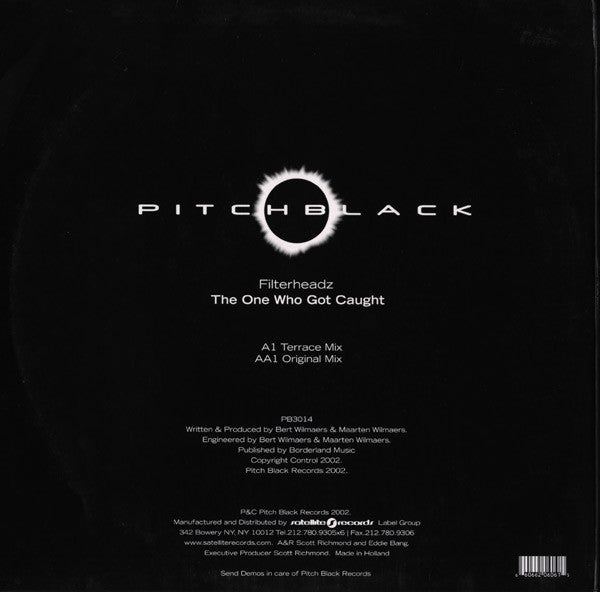 Filterheadz : The One Who Got Caught (12")