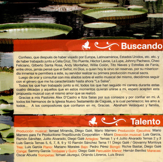 Ismael Miranda - Buscando El Camino vinyl record, CD (Near Mint (NM or M-)) | Lulo Records