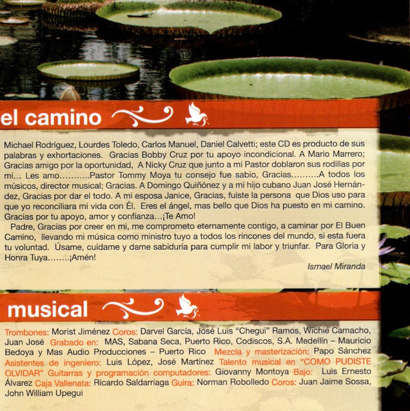 Ismael Miranda : Buscando El Camino (CD, Album)