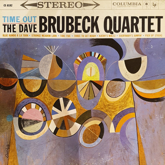 The Dave Brubeck Quartet : Time Out (LP, Album, RP, Pit)
