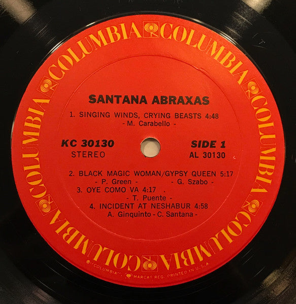 Santana : Abraxas (LP, Album, Ter)
