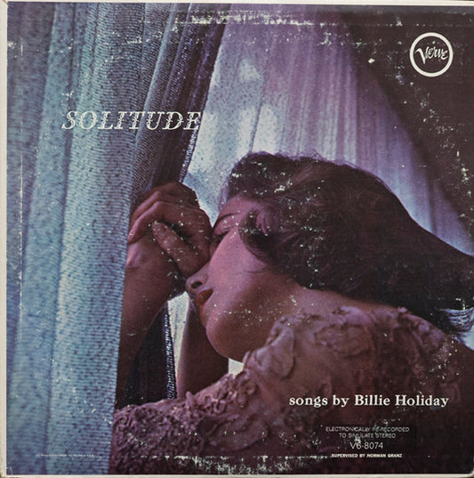 Billie Holiday : Solitude (LP, Album, RE)