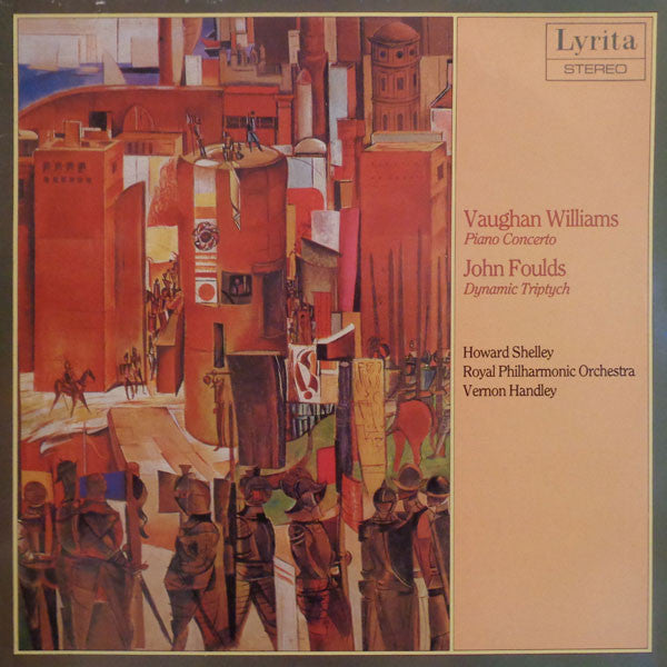 Ralph Vaughan Williams / John Foulds, Howard Shelley, Royal Philharmonic Orchestra, Vernon Handley : Piano Concerto / Dynamic Triptych (LP)
