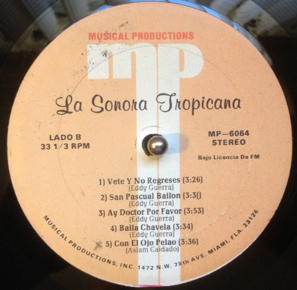 Sonora Tropicana : En Candela..! (LP, Album)