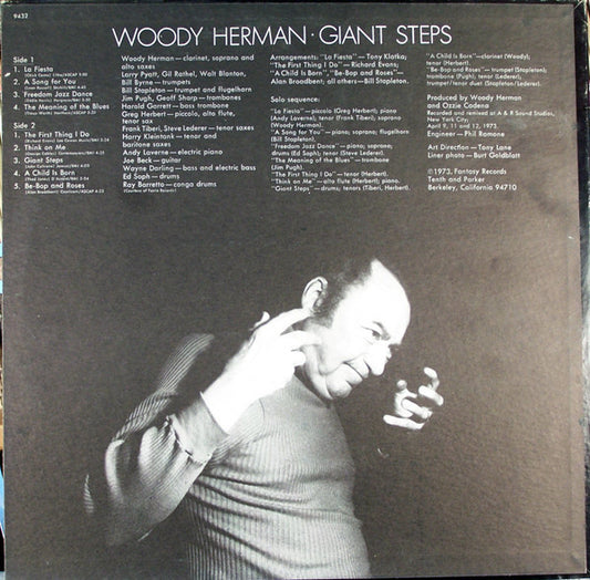 Woody Herman - Giant Steps vinyl record, LP (Very Good Plus (VG+)) | Lulo Records