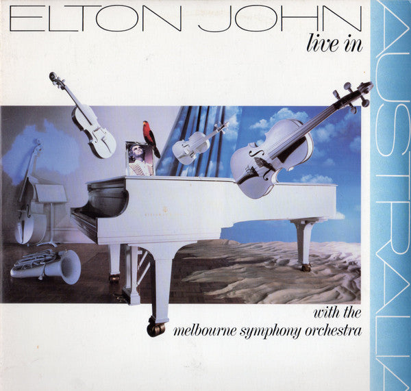 Elton John With Melbourne Symphony Orchestra : Live In Australia (2xLP, Album, Club, BMG)
