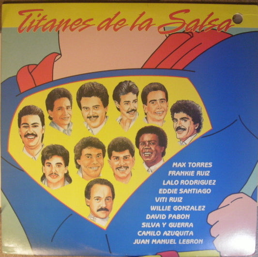 Various : Titanes De La Salsa (LP, Comp)
