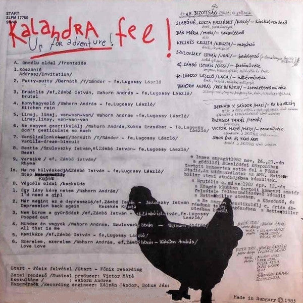 A.E. Bizottság : Kalandra Fel!! (LP, Album)