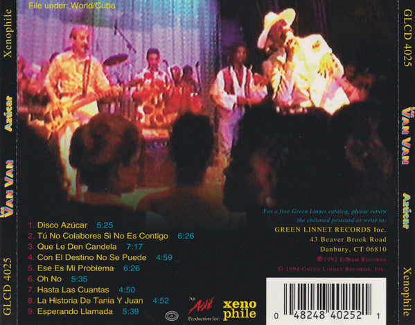Los Van Van : Azúcar (CD, Album)